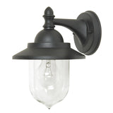 Sandown 1 Light Wall Lantern Black