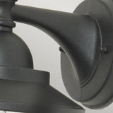Sandown 1 Light Wall Lantern Black