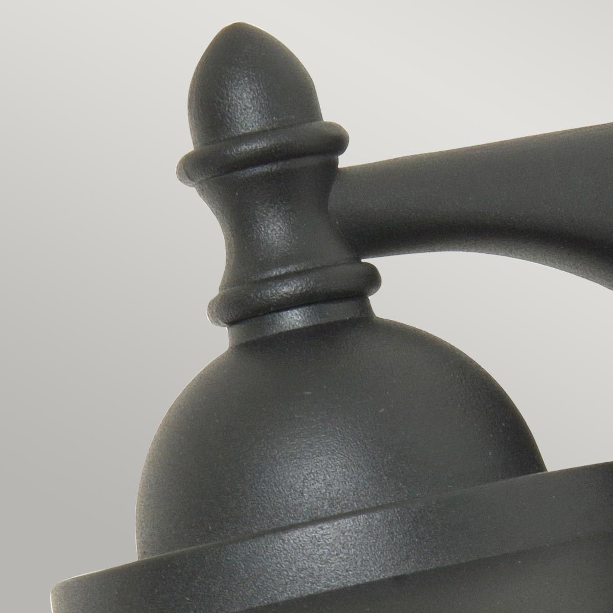 Sandown 1 Light Wall Lantern Black