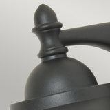 Sandown 1 Light Wall Lantern Black
