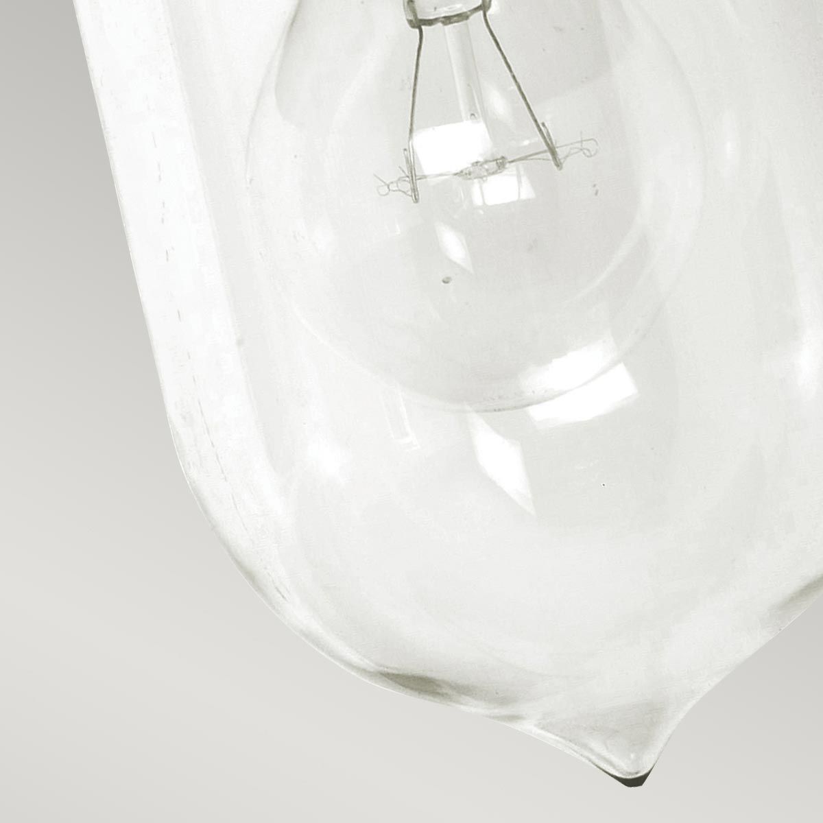 Sandown 1 Light Wall Lantern Black