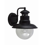 Shipston 1 Light Wall Lantern Black