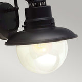 Shipston 1 Light Wall Lantern Black