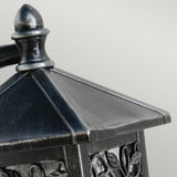 Winchcombe 1 Light Wall Lantern Black/Silver