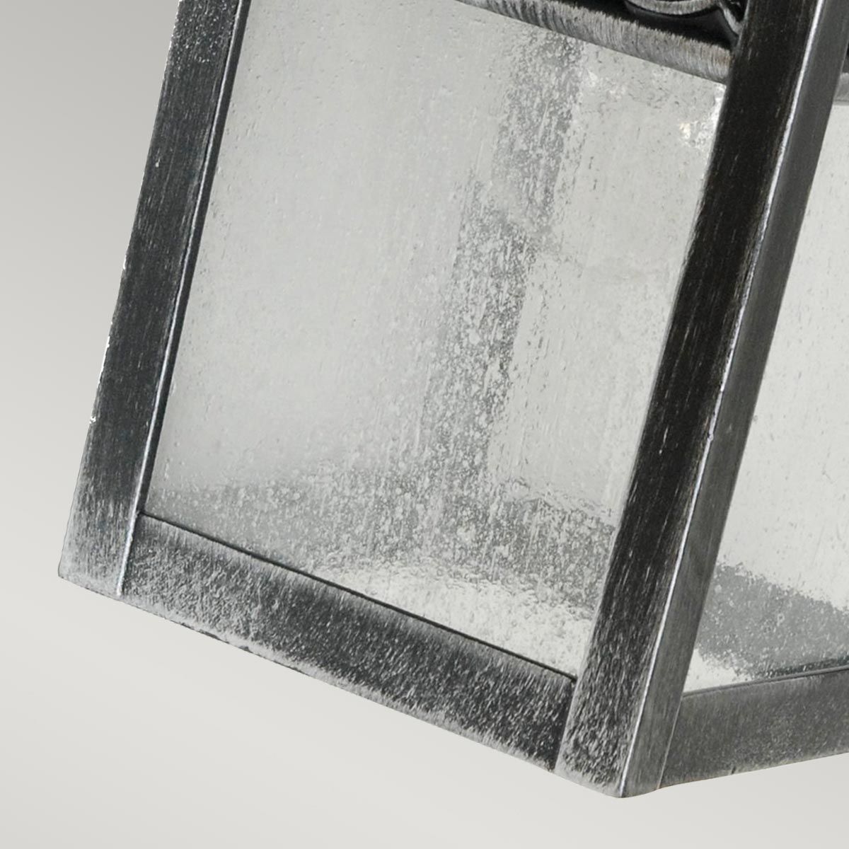 Winchcombe 1 Light Wall Lantern Black/Silver