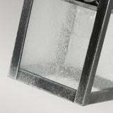 Winchcombe 1 Light Wall Lantern Black/Silver