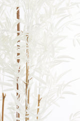 Bamboo Elegance: Natural and Cream Potted Ornament (70x60x180 cm)
