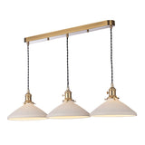 Accessories Easy Fit White Shallow Ceramic Shade 23cm