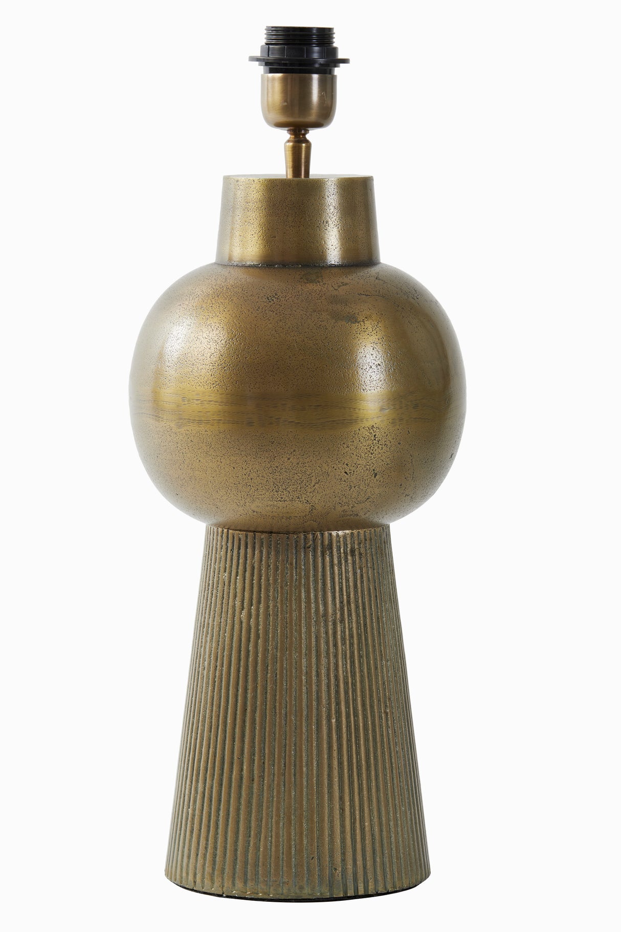 Antique Bronze Shaka Lamp Base Ø20x42 cm