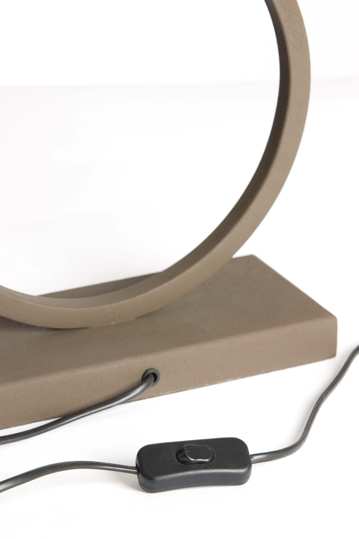 Elegant Liva Brown Lamp Base - 30x12.5x42 cm