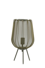 Emerald Bloom Plumeria Table Lamp 45x25 cm