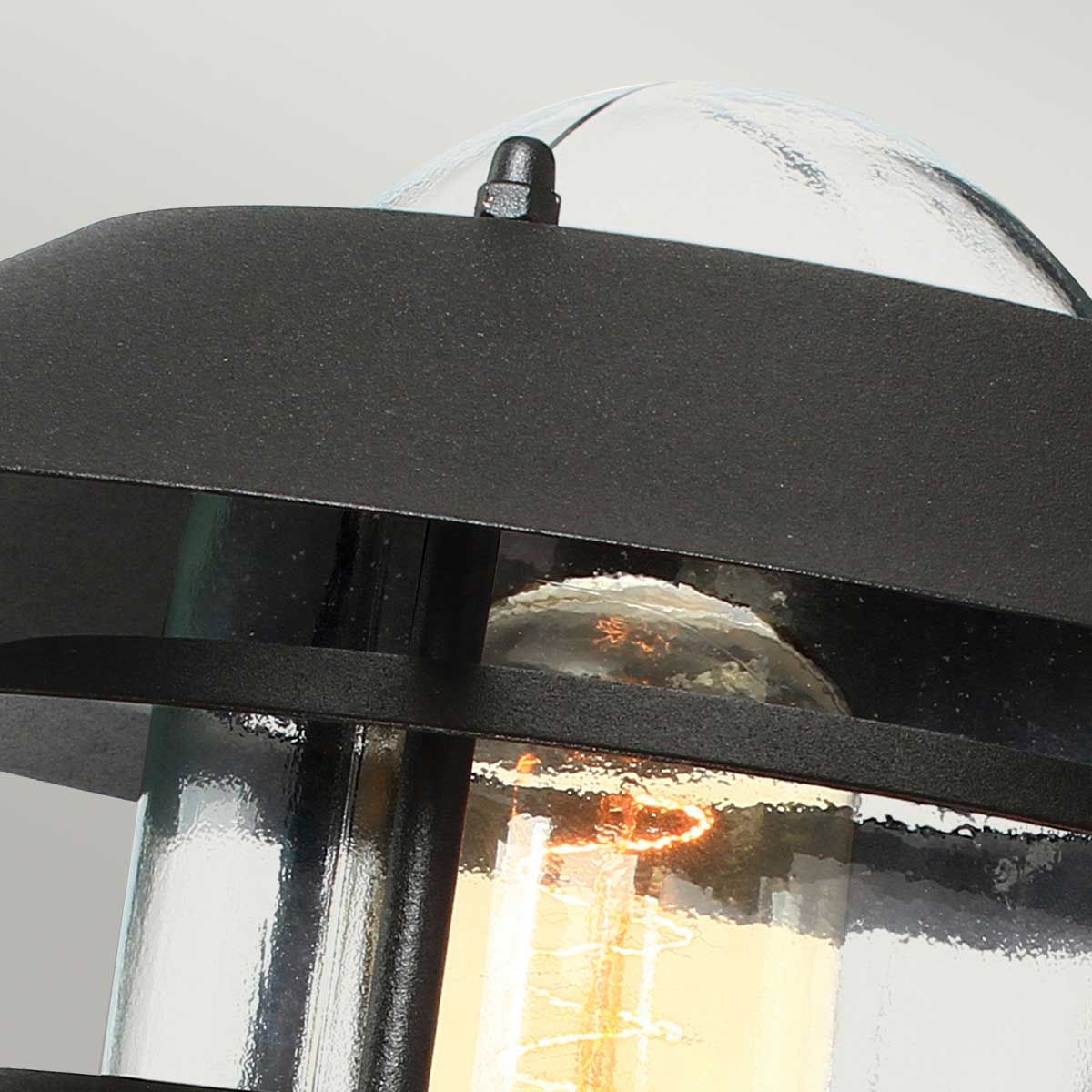 Helsingor Coastal Wall Lantern - Matte Black Finish