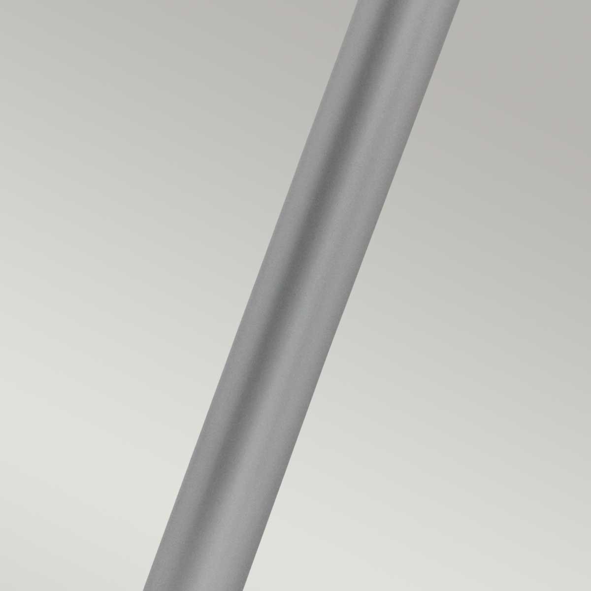 Helsingor Silver Outdoor Bollard Lantern - Sleek Stainless Steel Design