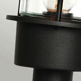 Helsingor Coastal Pedestal Lantern - Black