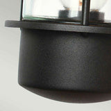 Helsingor Black Wall Lantern with PIR Sensor
