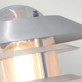 Helsingor Coastal Wall Lantern in Silver Finish