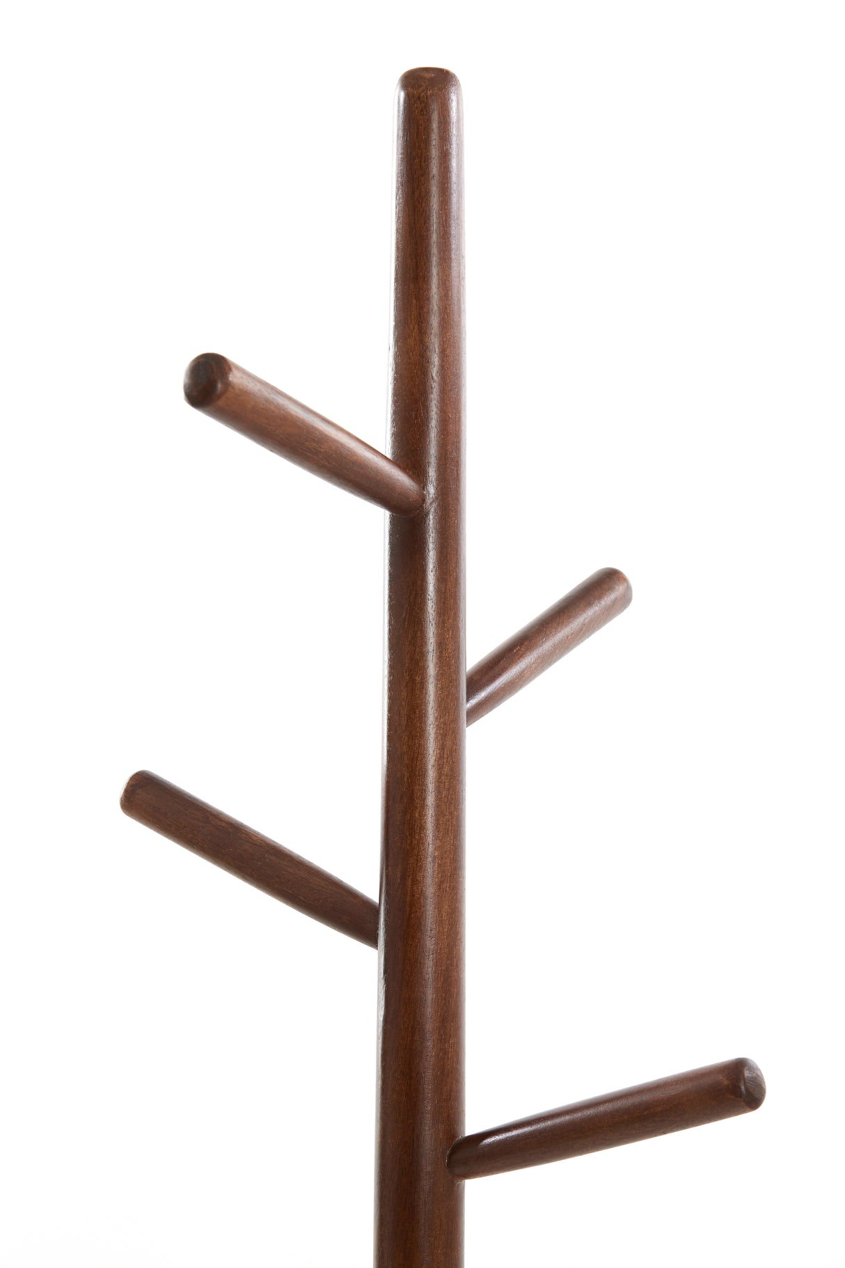 Russet Wooden Hatstand Ø20x152 cm Yenice Design