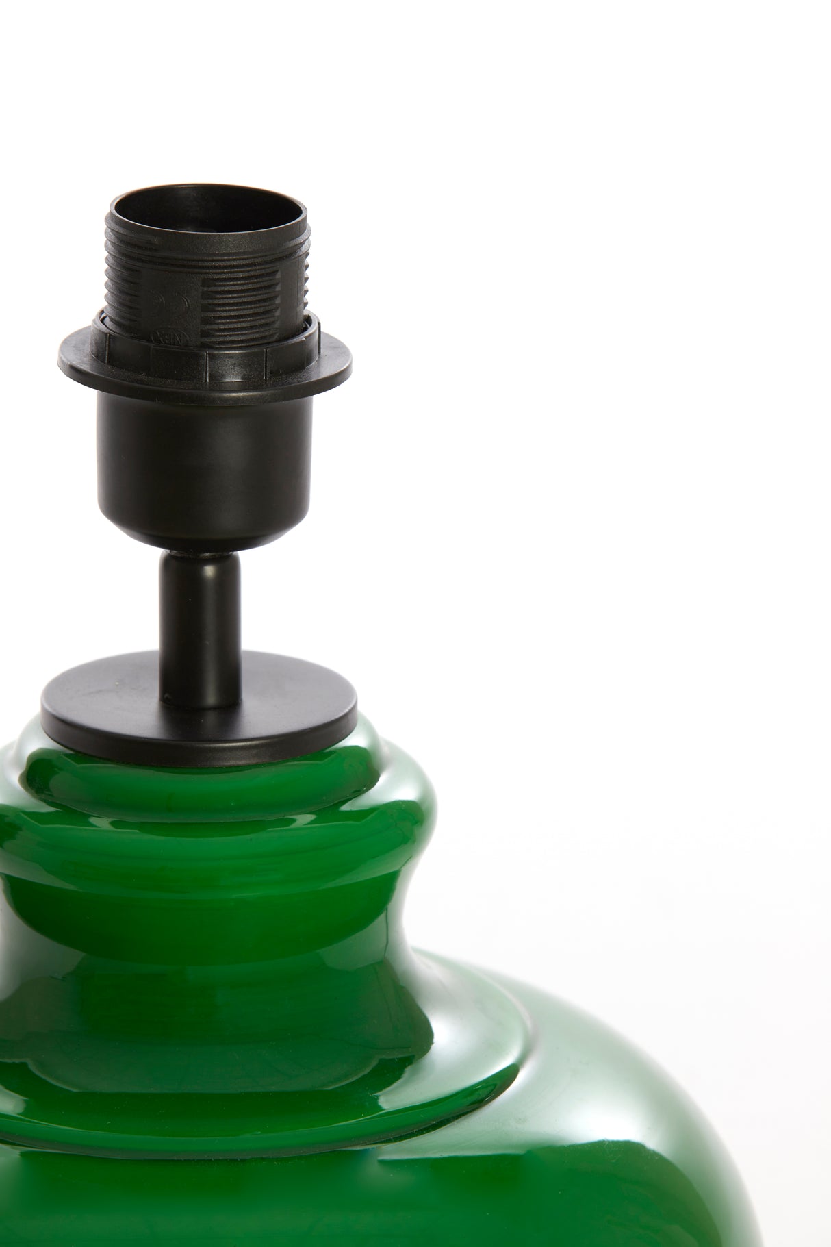 Emerald Green Glass Lamp Base Ø28.5x33 cm