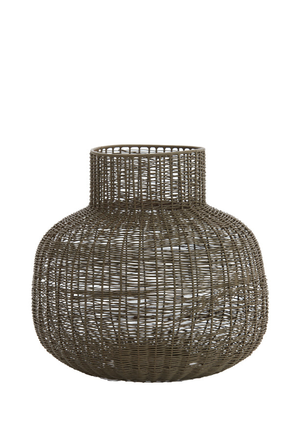 Valery Grey Tealight Holder Ø27x24 cm