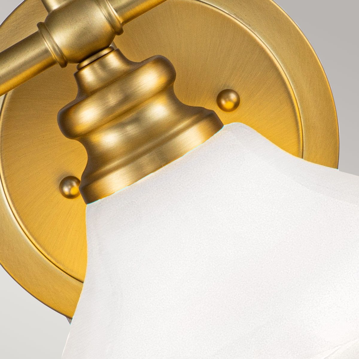 Ainsley Brushed Brass 3-Light Bathroom Wall Fixture