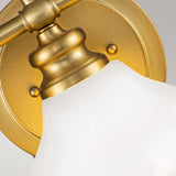Ainsley Brushed Brass 3-Light Bathroom Wall Fixture