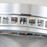 Amelia 2lt Flush Light Polished Chrome