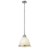 Amelia Frost Medium Chrome Pendant Light