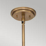 Heritage Brass Amelia Vintage Pendant Light