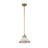 Amelia Heritage Brass Mini Pendant Light
