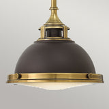 Amelia 1Lt Mini Pendant Buckeye Bronze/Restoration Bronze