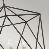 Astrid Geometric Bronze Pendant Light Fixture