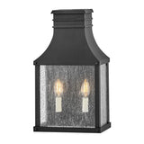 Beacon Hill 2lt Half Wall Lantern Museum Black
