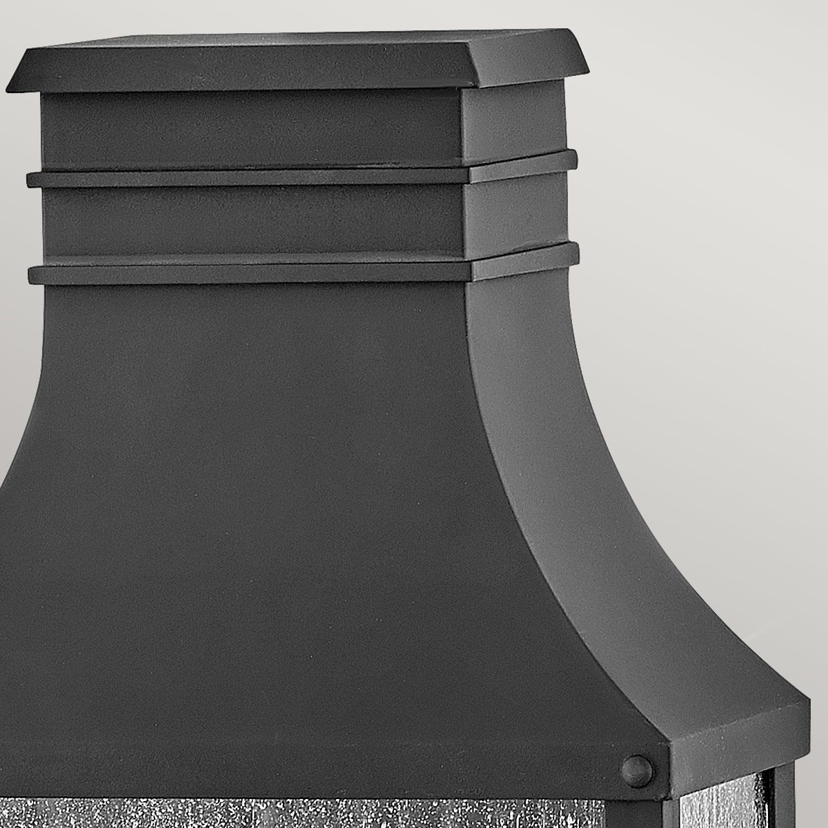 Beacon Hill 2lt Half Wall Lantern Museum Black