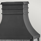 Beacon Hill 2lt Half Wall Lantern Museum Black