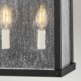 Beacon Hill 2lt Half Wall Lantern Museum Black