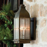 Bingham 3-Light Medium Sienna Brass Wall Lantern