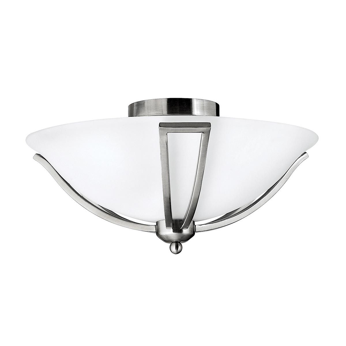 Brushed Elegance: Bolla Dual Light Fixture