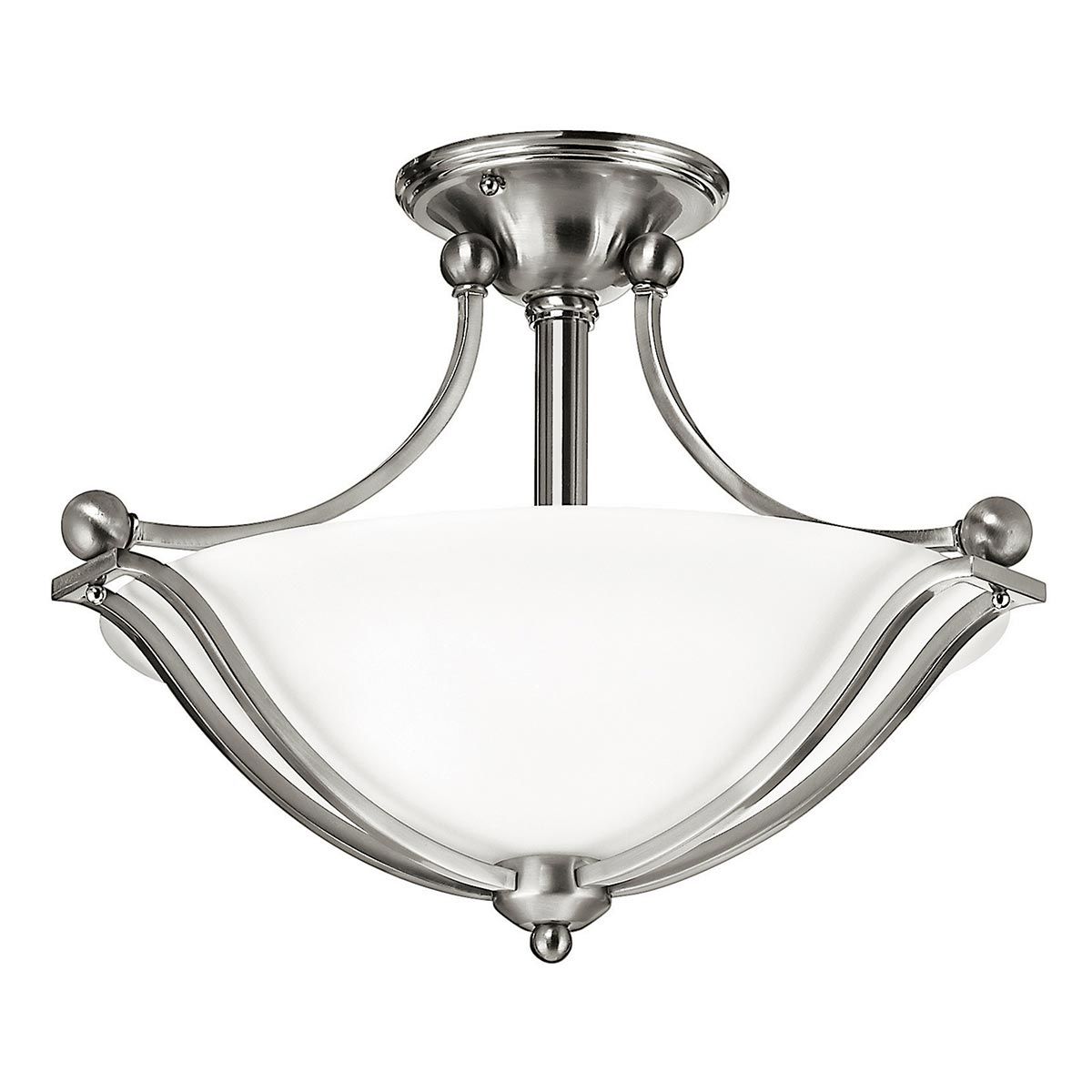 Bolla Graceful Dual-Arm Semi-Flush Light Fixture