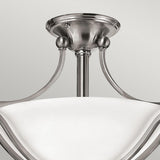 Bolla Graceful Dual-Arm Semi-Flush Light Fixture