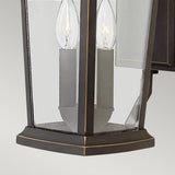 Bromley Distinguished Double Light Wall Lantern in Oil Rubbed Bronze