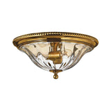 New England Brass Flush Light
