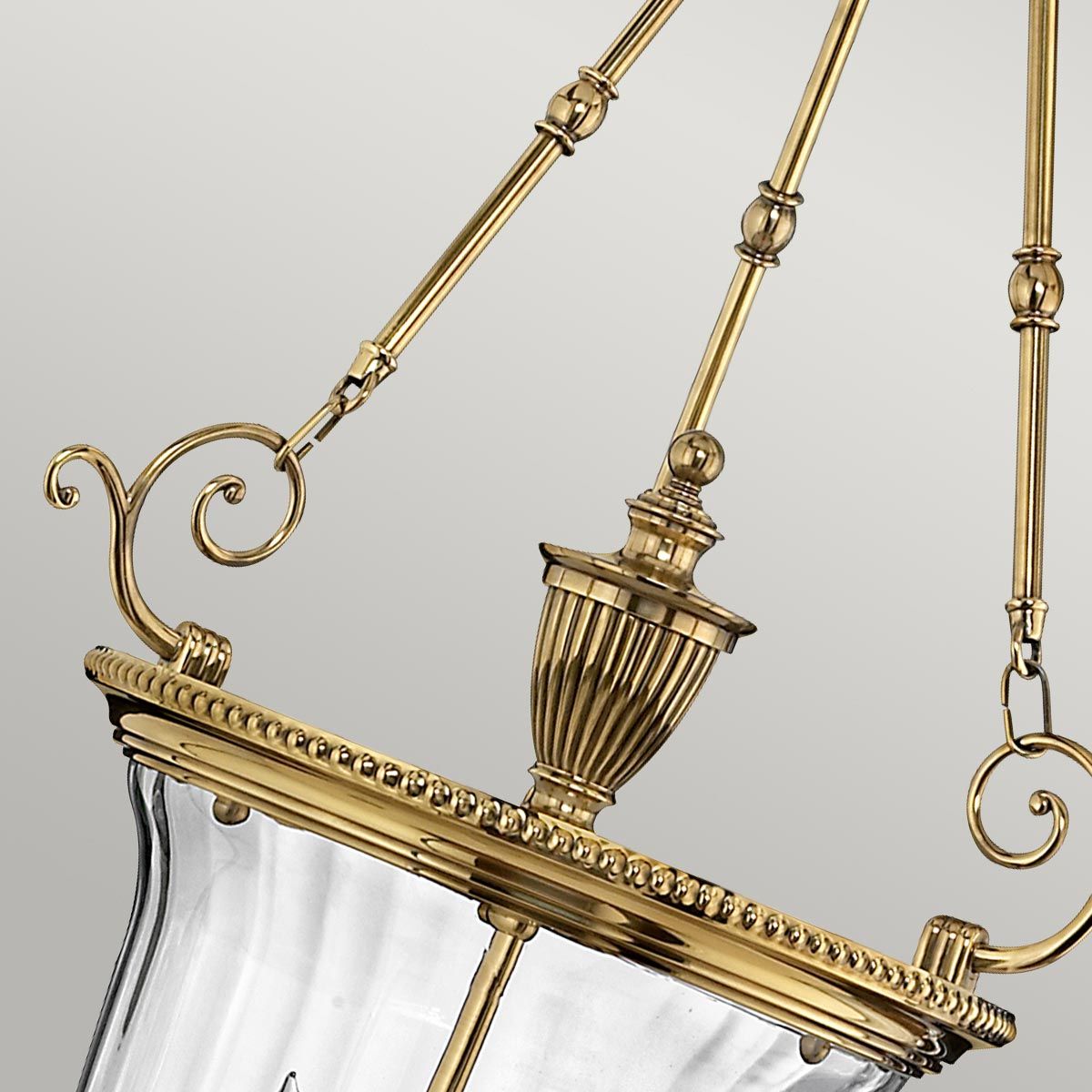 Cambridge Grandeur Brass Pendant Light