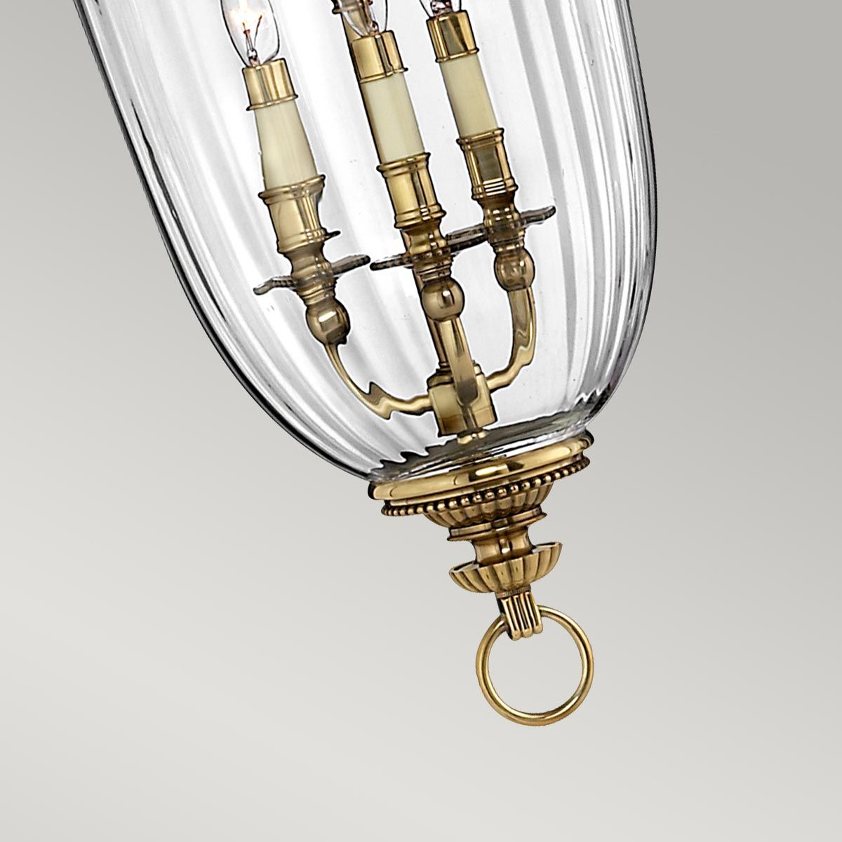 Cambridge Grandeur Brass Pendant Light