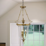 Cambridge Grandeur Brass Pendant Light