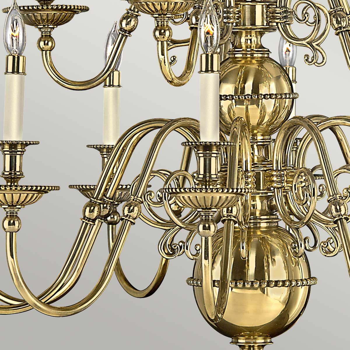 Cambridge Classic 15-Light Brass Chandelier