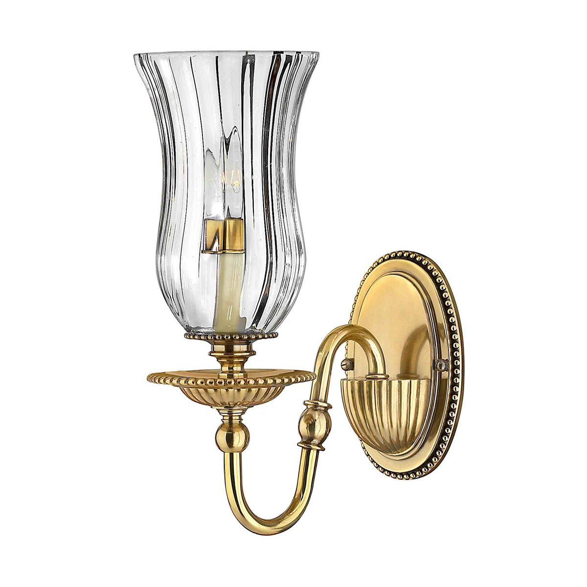 Heritage Brass Wall Sconce