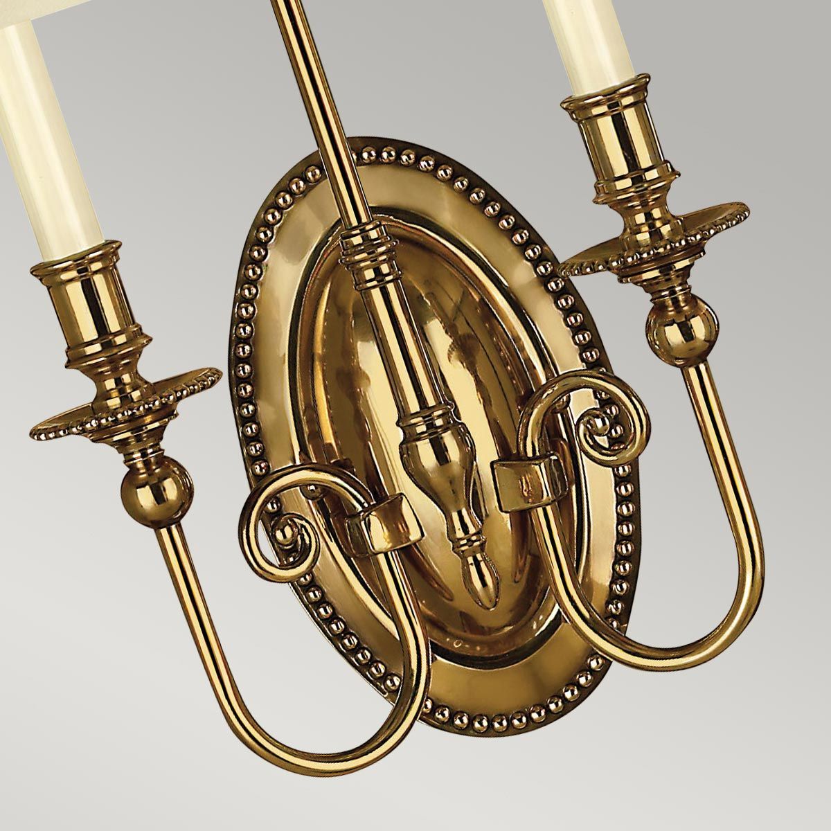 Cambridge Dual-Light Brass Wall Sconce
