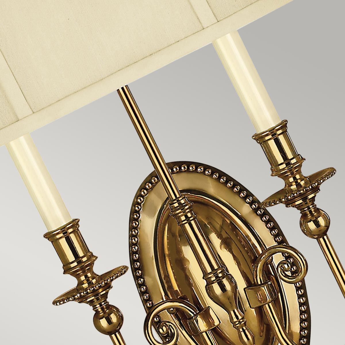 Cambridge Dual-Light Brass Wall Sconce
