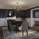 Cambridge 6-Light Timeless Brass Chandelier