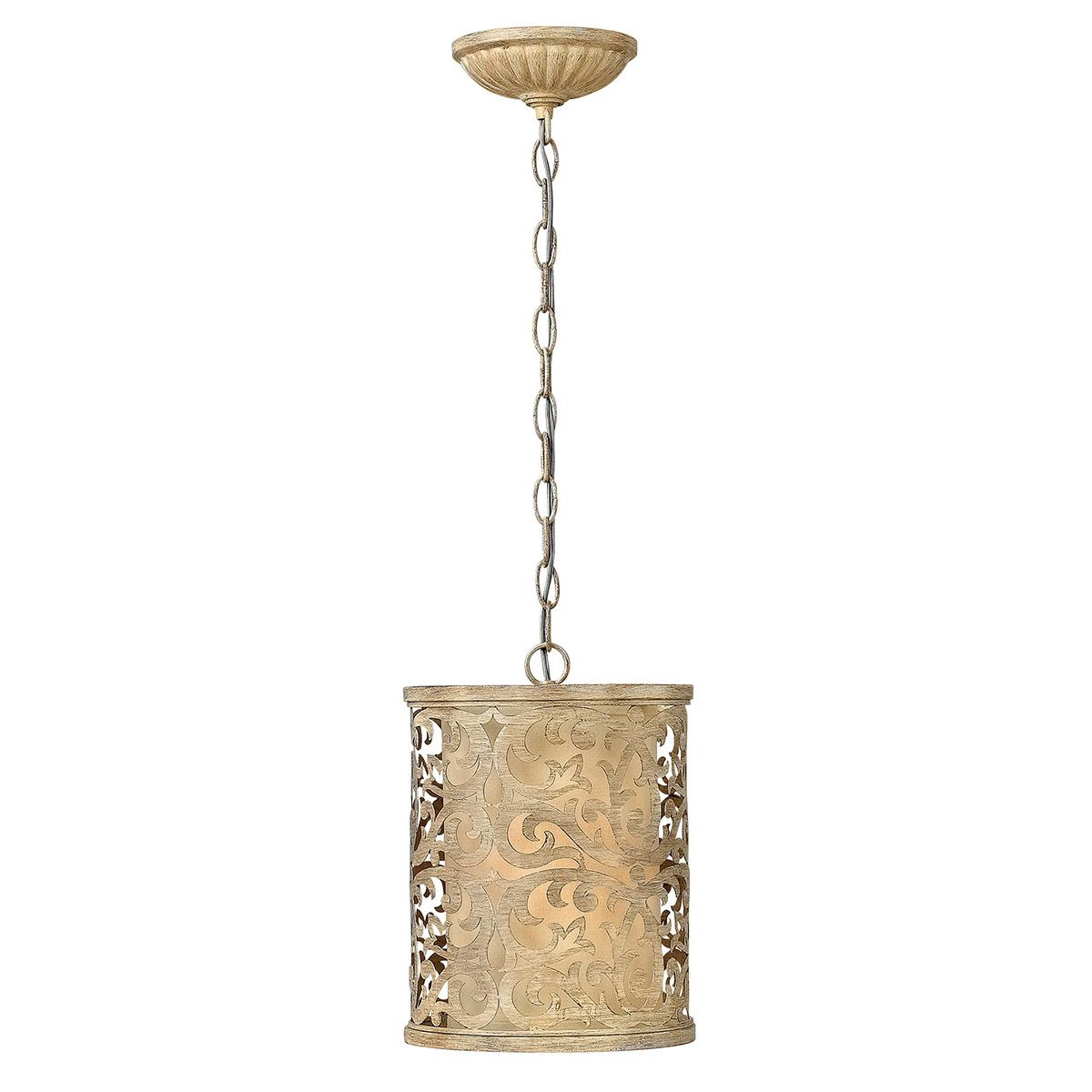 Elegant Brushed Champagne Pendant Light
